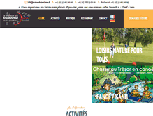 Tablet Screenshot of maisondutourisme.ch